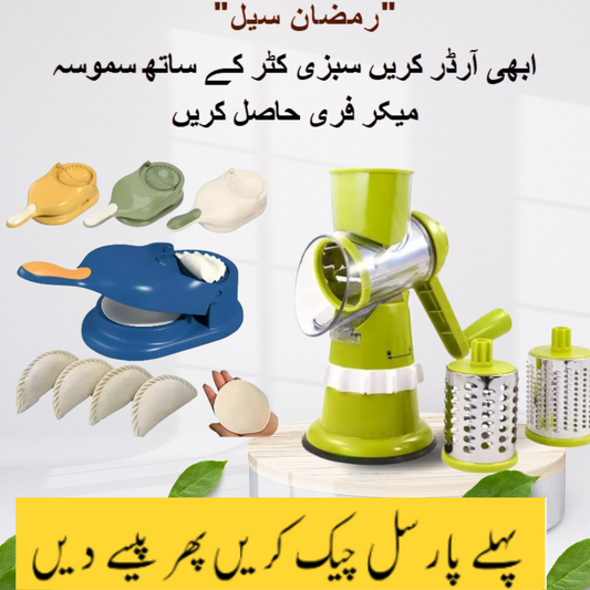 Vegetable Cutter + Samosa maker